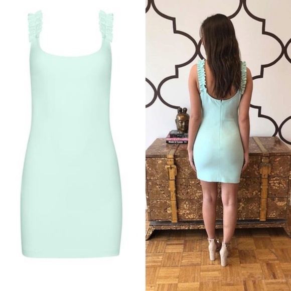 NWT Likely Elana Dress Bleached Aqua Size 6 - Picture 13 of 13